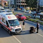 tek teker yaparken arkadasinin motosikletine carpti 2 yarali 56f515faba21