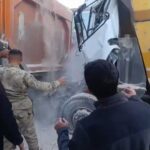 tira arkadan carpan kamyonun soforu oldu 86665c9ac4b0