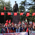 Trabzon’da 'Gazze Yürüyüşü' 9 trabzonda gazze yuruyusu f1819ee23219