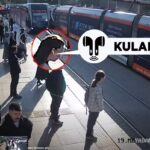 tramvayin altinda kalmaktan guvenlik gorevlisi kurtardi o anlar kamerada 31ca42ac9713