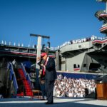 trump abd donanmasinin kurulusunun 250nci yil donumu torenine katildi 04b39caae21f