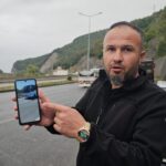 viyadukte geri manevra yapan otobus nedeniyle kaza yaptigini iddia edip sikayetci oldu 68b659004199
