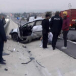 yola cikan kopek kazaya neden oldu 2 yarali 8dbb61010170