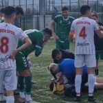 Bolu'da Amatör Maçta Çarpışma Sonrası Bilinci Kaybolan Sporcuya Anında Müdahale Yapıldı 1 amator macta futbolcu bilincini kaybetti d160166e4304