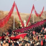 Erzurum'da Aziziye Tabyaları'nda 148. yıl anması: Ecdada saygı yürüyüşü gerçekleştirildi. 2 aziziye destaninin 148nci yil donumunde erzurumlular ecdadi icin yurudu 57fa939b3d54