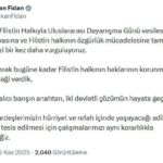 bakan fidan filistinin ozgurluk mucadelesine tam destegimizi bir kez daha vurguluyoruz e90dcc1bb232