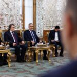 Hakan Fidan, İran İslami Danışma Meclisi Başkanı Galibaf ile Tahran'da buluştu. 2 bakan fidan iran islami danisma meclisi baskani galibaf ile gorustu video eklendi 633343686c53