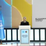 Doha'da düzenlenen sosyal kalkınma zirvesinde Türkiye'nin vizyonu ve dayanışma çağrısı yapıldı. 2 bakan goktas 2nci dunya sosyal kalkinma zirvesi genel kuruluna hitap etti 12a6932e907e