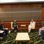 Katar'da Sosyal Kalkınma Zirvesi'nde Bakan Göktaş, BM Yetkilisiyle Görüştü 2 bakan goktas bm genel sekreter yardimcisi alisjahbana ile gorustu c82f3fb3d216