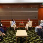 Katar'da Aile ve Sosyal Hizmetler Bakanı Göktaş ile Şili'den Caceres'in İşbirliği Protokolü İmzaları Atıldı 3 bakan goktas silili mevkidasi toro caceres ile gorustu 424efddd6a9c