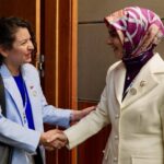 Katar'da Aile ve Sosyal Hizmetler Bakanı Göktaş ile Şili'den Caceres'in İşbirliği Protokolü İmzaları Atıldı 2 bakan goktas silili mevkidasi toro caceres ile gorustu f7785ba54e56