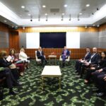 Katar'da Almanya ile sosyal işbirliği görüşmesi yapıldı 3 bakan isikhan alman mevkidasi bas ile gorustu 216c0c0317ce