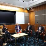 Fikir alışverişi yapmak üzere Doha'da buluştular 1 bakan isikhan finlandiyali mevkidasi laasonen ile gorustu 2 9debf1571464