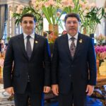 bakan tunc azerbaycanli mevkidasi ahmedov ile bir araya geldi 3079e6cc6a6b