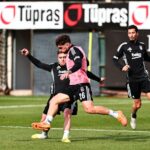 Beşiktaş, Samsunspor Maçı için Hazırlıklara Devam Ediyor 2 besiktasta rafa silva mazeret bildirerek idmana katilmadi aea95ee37204