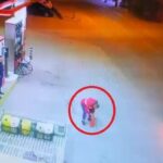 bursada alev alan motosiklet akaryakit istasyonuna devrildi o anlar kamerada 48cdaf784a7c