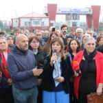 dem partili bestas figen yuksekdagi ziyaret etti hemen ozgurluk diyoruz f520b5688608