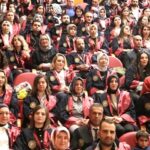 Erzurum Atatürk Üniversitesi'nde 226 doktora öğrencisi ilk mezuniyet töreninde belgelerini aldı 4 doktora mezunlari sarkilar esliginde belge aldi b3d6111c8c2c