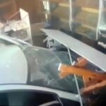 edirnede otomobilin firina daldigi kaza kamerada video eklendi 931c1f224348