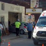 edirnede otomobilin firina daldigi kaza kamerada video eklendi c800bc2299c9