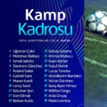 Galatasaray'ın Ajax Maçına Götüreceği Kadro Açıklandı 1 galatasarayin ajax maci kamp kadrosu aciklandi ed5d64627923