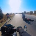 geziden donen konvoydaki motosiklet otomobille carpisti 1 olu 1 agir yarali 9ed2f5615646
