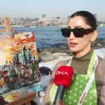 Kız Kulesi'nde Öğretmenler Günü'ne Özel Resim Etkinliği Gerçekleştirildi 10 istanbul 30 ogretmen kiz kulesinden istanbulu resmetti 5efd267ceb1e