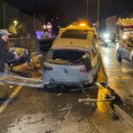 istanbul avcilarda d 100de yan yola ucan otomobil bariyerleri parcalayarak yayalara carpti 3 yarali e350c0865561