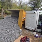 istanbul beykozda micir yuklu kamyon devrildi sofor yaralandi be582965b9a2