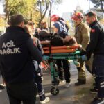 Tramvayın Motosiklete Çarptığı Kaza Anı Güvenlik Kamerasında Görüntülendi 4 istanbul beyoglunda tramvayin motosiklete carpma ani kamerada baf0b8efb006