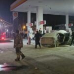 istanbul cekmekoyde otomobil akaryakit istasyonuna daldi 2 otomobil yandi f3b40b992959