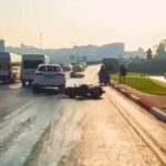 Fatih'te Kaygan Zemin, Motosiklet Kazalarına Neden Oldu; Diğer Sürücüler Uyarılarla Kurtuldu 4 istanbul fatihte yola yag dokuldu motosikletliler pes pese kayarak dustu 0c349408d9e1