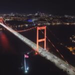 Kadına Şiddetle Mücadele Günü'nde İki Tarihi Yapı Turuncu Renkte Işıklandırıldı 3 istanbul fsm koprusu ve galata kulesi kadina siddetle mucadele gunu kapsaminda turuncu renkle isiklandirildi b85bb74cc7ff