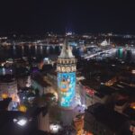 istanbul galata kulesinde e ticaret haftasi kapsaminda lazer gosterisi 32ea41d47103