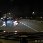 istanbul kagithane tem otoyolunda aracin onunde durdu cocukla motosikletten inip hayatini tehlikeye atti ek bilgiyle aea69858632f