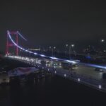 istanbul kizilay haftasi kapsaminda fsm koprusune kizilay bayragi asildi cf90b84d77c2
