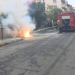 Küçükçekmece'de Yer Altı Kablolarının Yangını Park Halindeki Aracı Küle Çevirdi 1 istanbul kucukcekmecede yer alti kablolarindan cikan kivilcimlar otomobili yakti 378ebaf91dd5