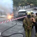Küçükçekmece'de Yer Altı Kablolarının Yangını Park Halindeki Aracı Küle Çevirdi 5 istanbul kucukcekmecede yer alti kablolarindan cikan kivilcimlar otomobili yakti ad0e5097bcb7