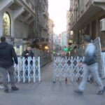 istanbul papa 14 leonun ziyareti oncesi saint esprit katedralinin cevresinde guvenlik onlemi 341194afd093