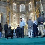 Ayasofya'daki Restorasyon Sürecinde Vinç Kullanımı ve Güvenlik Önlemleri Hakkında Açıklama Yapıldı 8 istanbul prof dr ahmet gulec platform vincleri tasiyacak durumda bd5161adbeed