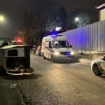 Sarıyer'de Alkol Testi İsteyen Polise Bıçak Çeken Sürücü Gözaltına Alındı 1 istanbul sariyerde hafif ticari arac motosikletin uzerine devrildi 2 yarali 4014ca907eff