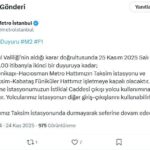 istanbul taksimdeki metro istasyonlari gecici sureyle kapatilacak 5a57fc99b5ac