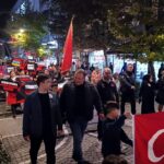 Kırklareli'nde Silahlı Saldırıya Tepki Olarak Yürüyüş Düzenlendi 8 kadina ve cocuga siddete hayir pankarti tasiyan rumeysanin oldurulmesine iliskin 16 tutuklama 2 04f10dc3ba7d