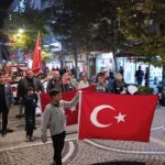 Kırklareli'nde Silahlı Saldırıya Tepki Olarak Yürüyüş Düzenlendi 7 kadina ve cocuga siddete hayir pankarti tasiyan rumeysanin oldurulmesine iliskin 16 tutuklama 2 12f603ea3137