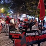 Kırklareli'nde Silahlı Saldırıya Tepki Olarak Yürüyüş Düzenlendi 1 kadina ve cocuga siddete hayir pankarti tasiyan rumeysanin oldurulmesine iliskin 16 tutuklama 2 53baeac5b6c8