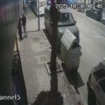 kaldirimdakilerden kenara cekilmelerini isteyip is yerine ates acti o anlar kamerada b8997082d4d7