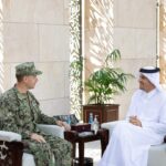 katar basbakani al sani abd merkez komutanligi komutani cooper ile gorustu eb68273f8d0e