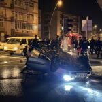 kayseride polisin dur ihtarina uymayan otomobil takla atti 2 yarali 689d13e55025