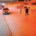 otomobille carpisan motosikletin surucusunun yaralandigi kaza kamerada df7cb9caff2b