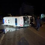 Samsun'da Ambulansla Otomobilin Çarpışması Sonucu Beş Kişi Yaralandı 1 otomobille hasta tasiyan ambulans carpisti 5 yarali 05971c2d83b5